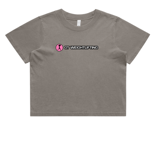 GT Weightlifting Crop T-Shirt