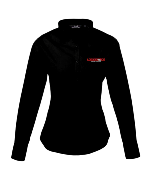Lockforce Long Sleeve Poplin Blouse