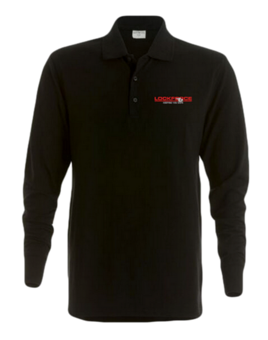 Lockforce Long Sleeve Polo Shirt