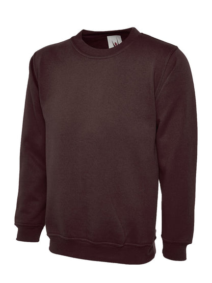 Uneek UC202 childrens sweatshirt in Brown
