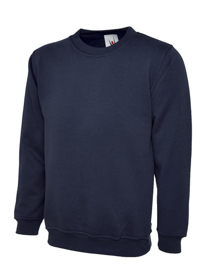 Uneek UC202 childrens sweatshirt in Navy