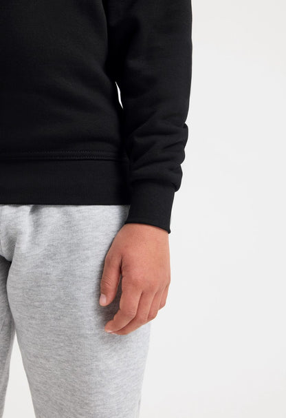 Uneek UC202 childrens sweatshirt modelled