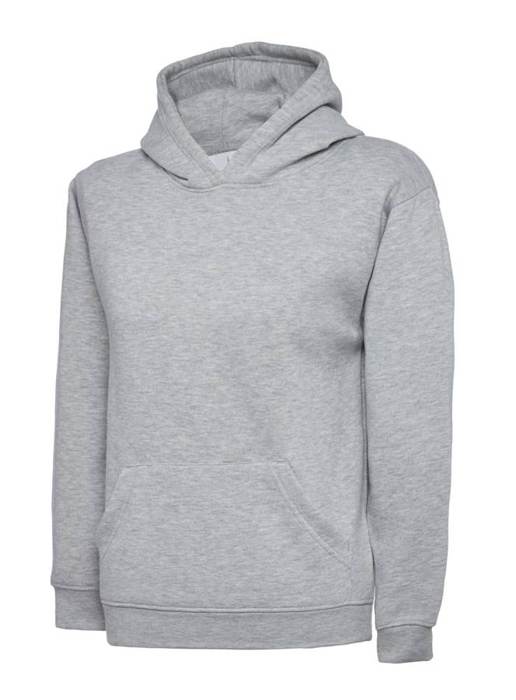Uneek UC503 childrenswear in Heather Grey
