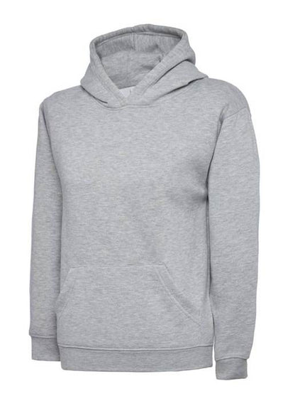Uneek UC503 childrenswear in Heather Grey