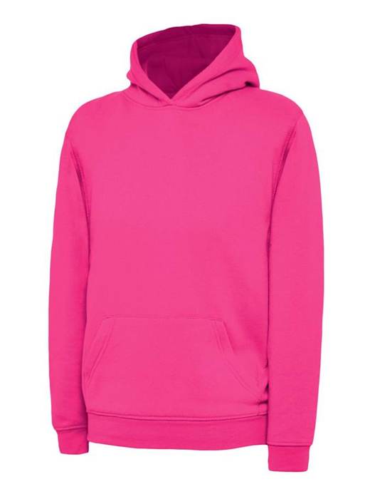 Uneek UC503 childrenswear in Hot Pink