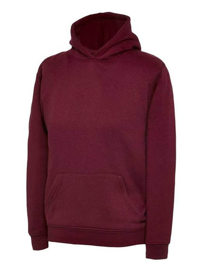 Uneek UC503 childrenswear in Maroon
