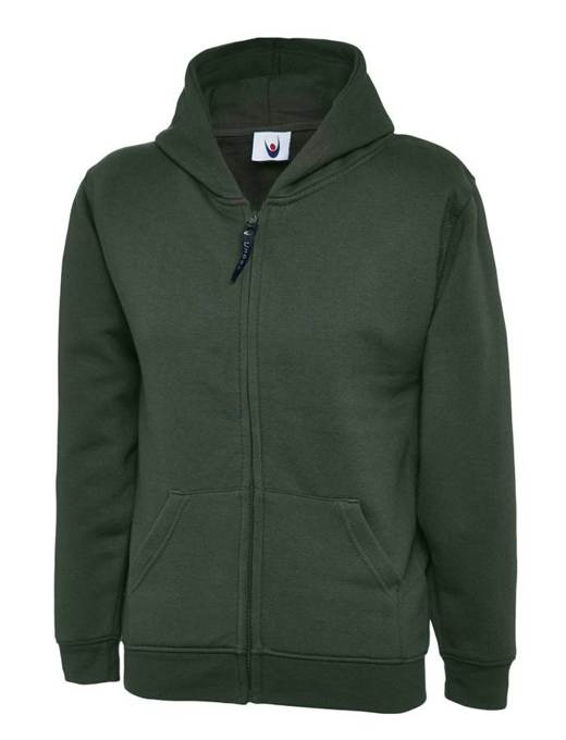 Uneek UC506 childrenswear in Bottle Green