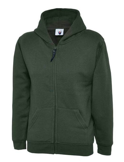 Uneek UC506 childrenswear in Bottle Green