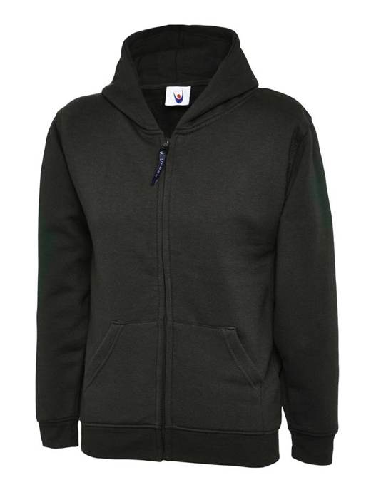 Uneek UC506 childrenswear in Black