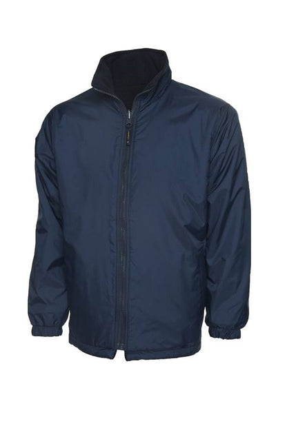 Uneek UC606 childrens reversible fleece jacket in Navy