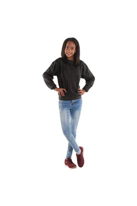 Uneek UX7 childrenswear in Charcoal