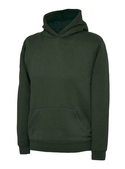 Uneek UX8 childrenswear in Bottle Green