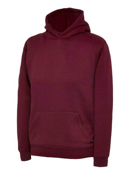 Uneek UX8 childrenswear in Maroon