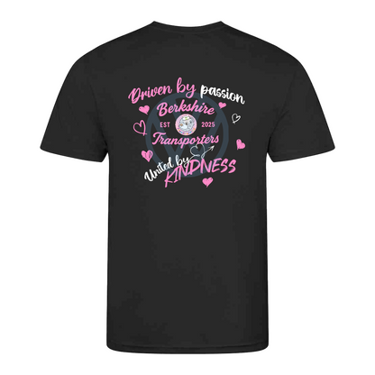 Black PICU adult t-shirt back print