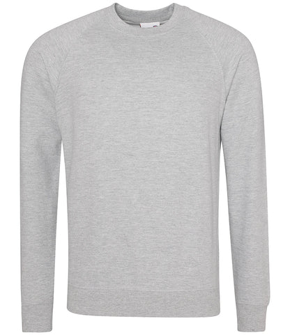 AWDis Academy AC001 AWDis Academy Senior Raglan Sweatshirt in Grey