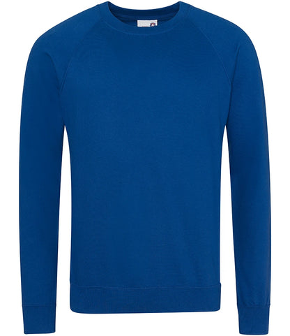 AWDis Academy AC001 AWDis Academy Senior Raglan Sweatshirt in Royal Blue