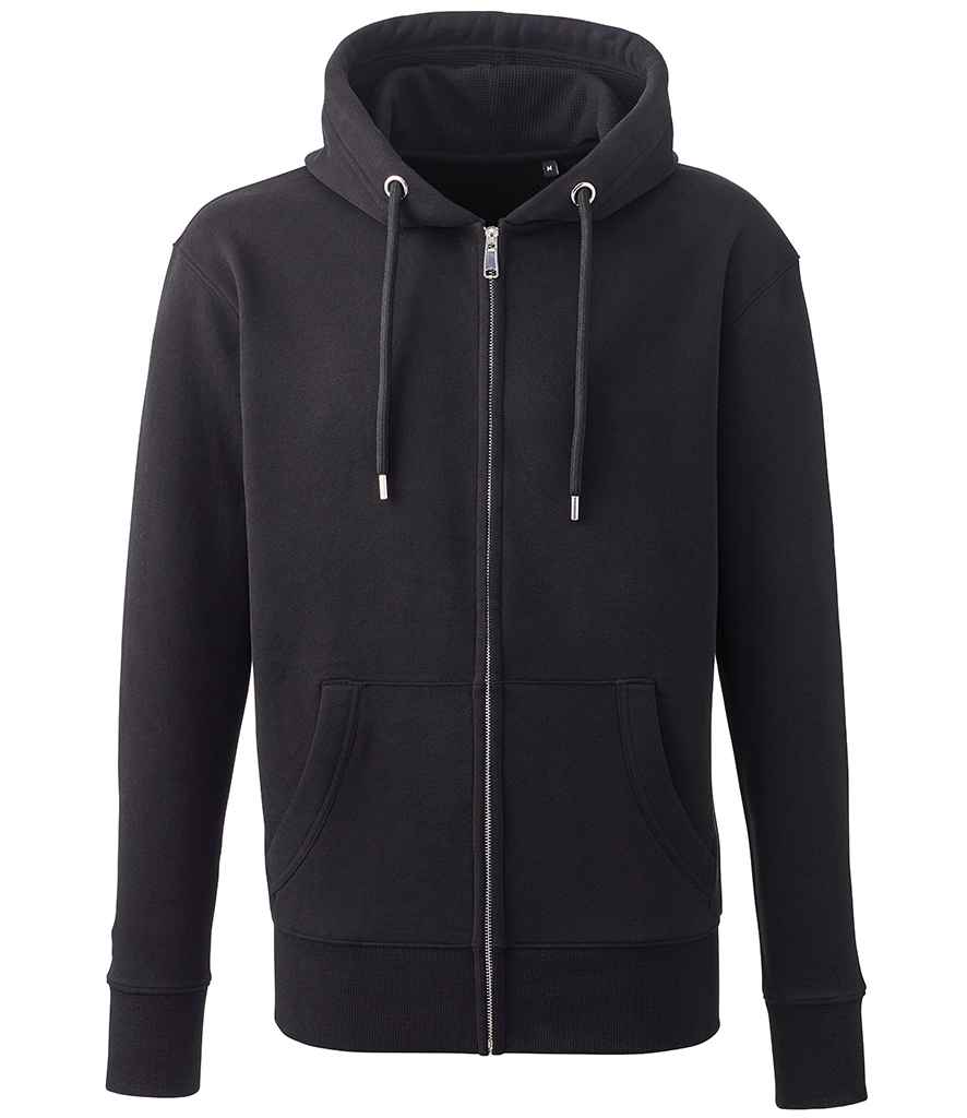 Anthem AM02 Organic Full Zip Hoodie in Black