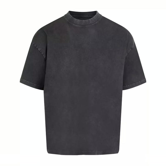 Anthem AM19 Distortion Washed T-Shirt in Washed Black
