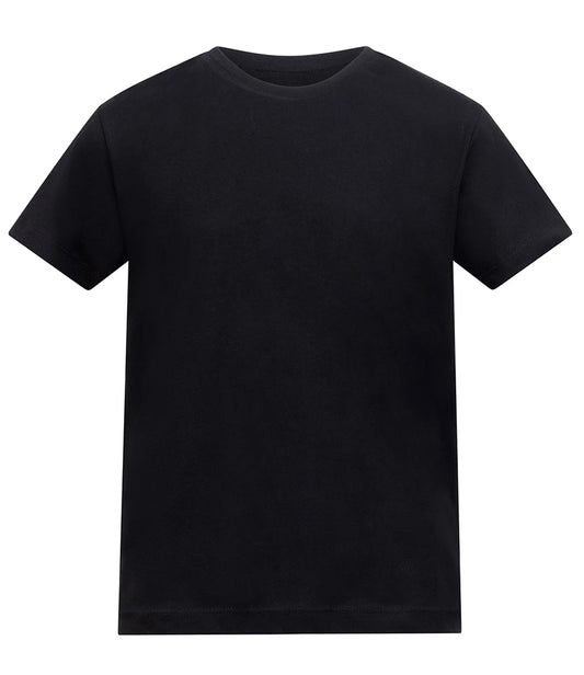 AWDis AT002B Kids 180 T-Shirt Deep Black