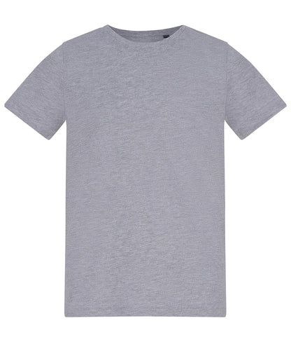 AWDis AT002B Kids 180 T-Shirt Heather Grey
