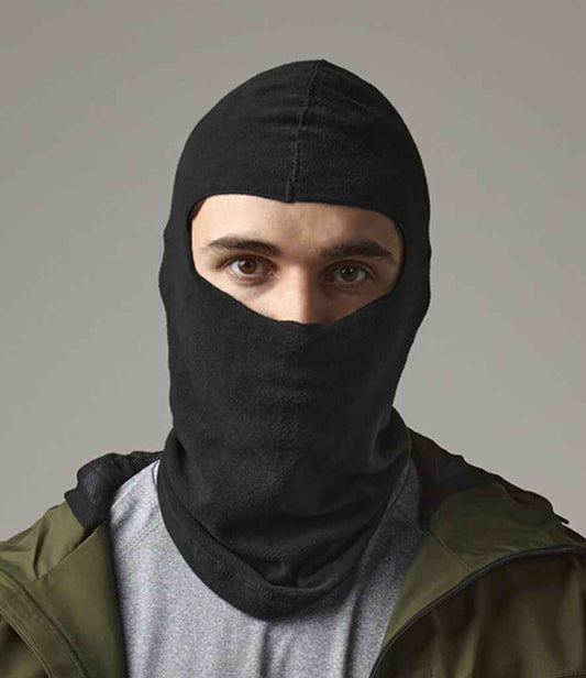 Beechfield BB230 Micro Fleece Balaclava in Black