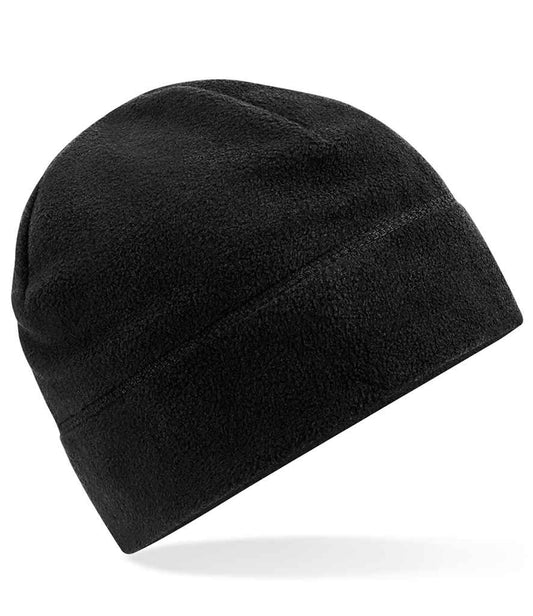 Beechfield BB244R Recycled Fleece Pull-On Beanie in Black
