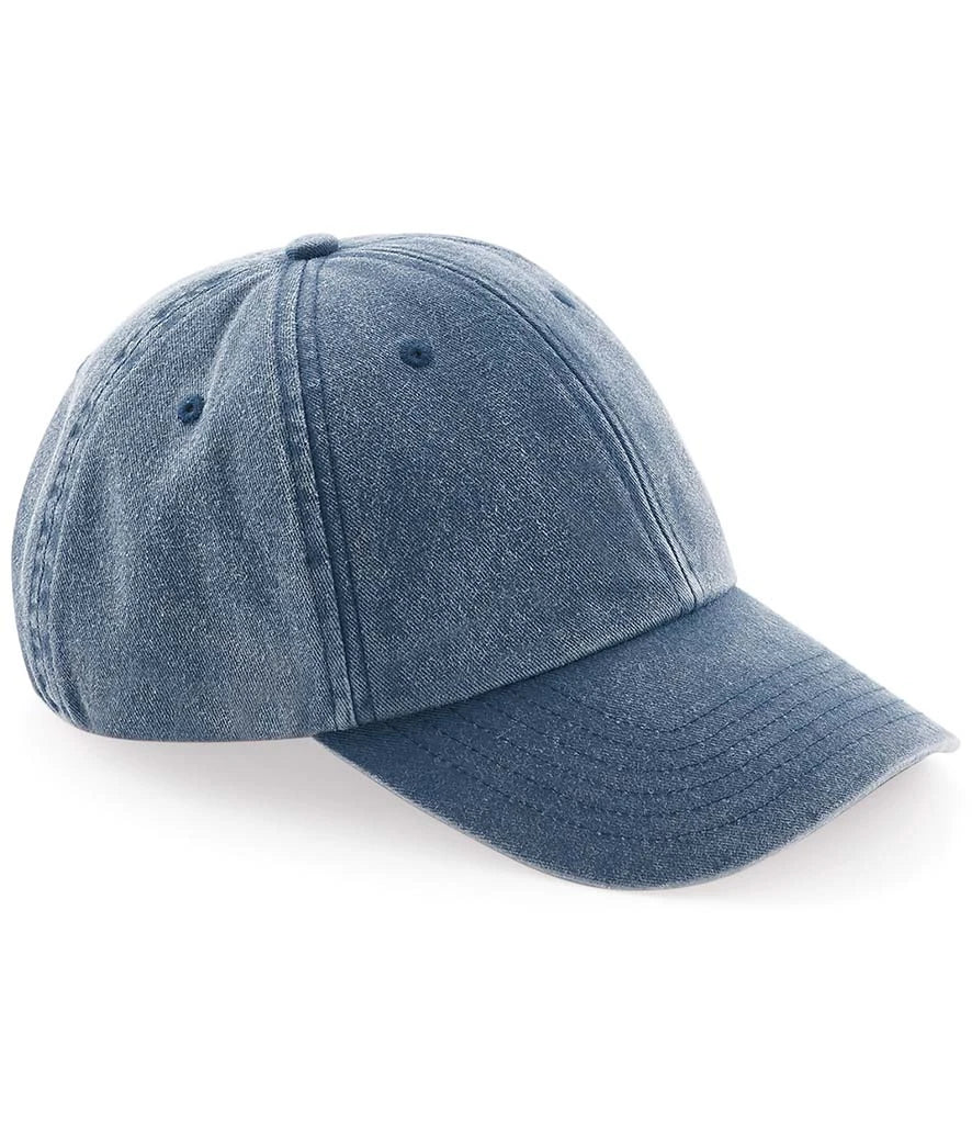 Beechfield BB655 Vintage Denim front