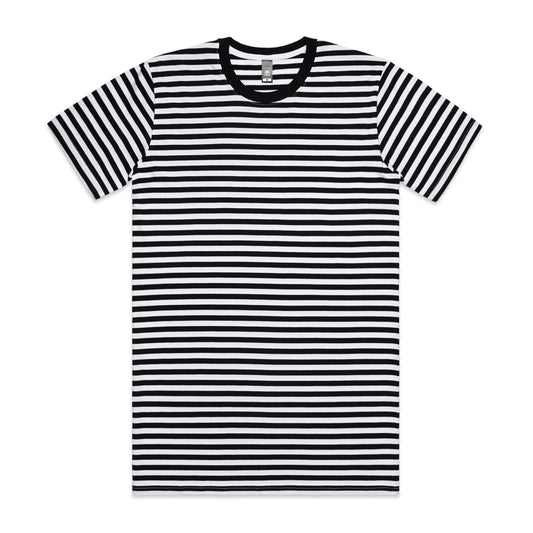 AS Colour 5028 Staple Stripe Tee Black/White