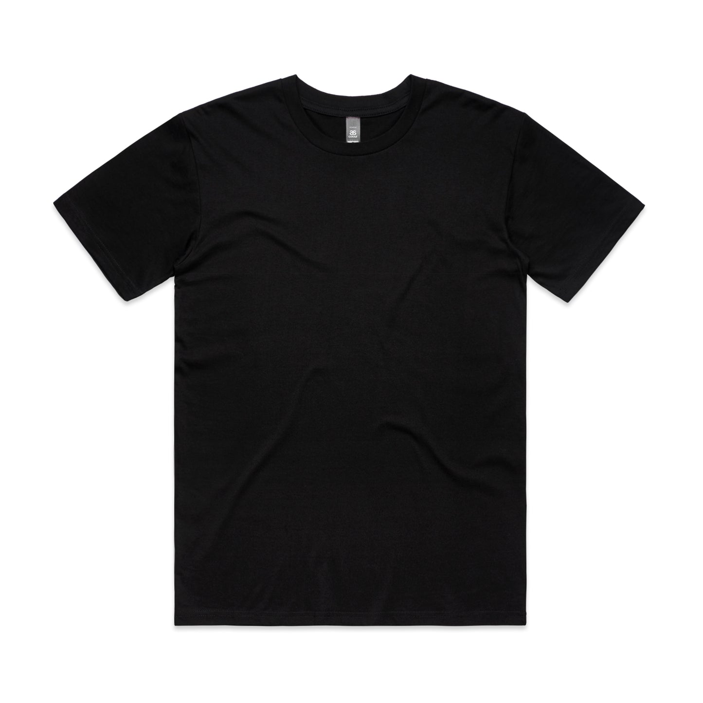 AS Colour 5074 Staple Minus Tee [-5cm] Black