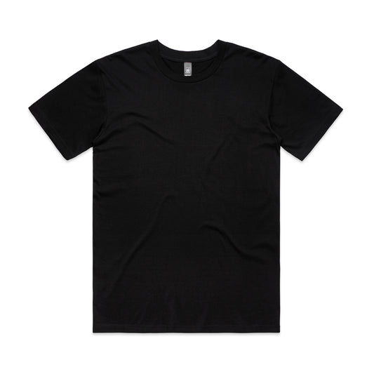 AS Colour 5074 Staple Minus Tee [-5cm] Black