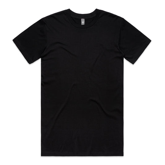 AS Colour 5075 Staple Plus Tee [+5cm] Black