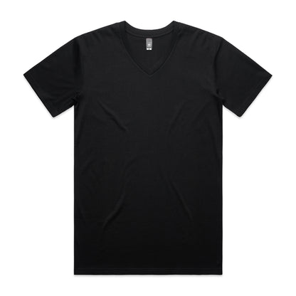 AS Colour 5001V Staple V Neck Tee Black