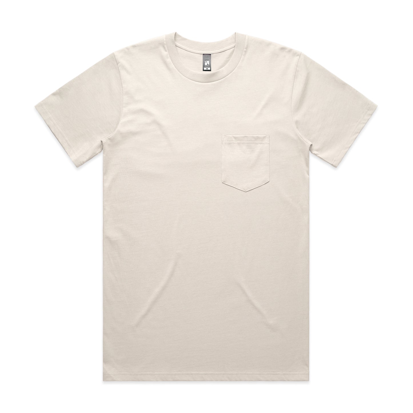 AS Colour 5027 Classic Pocket Tee Bone