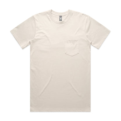 AS Colour 5027 Classic Pocket Tee Bone