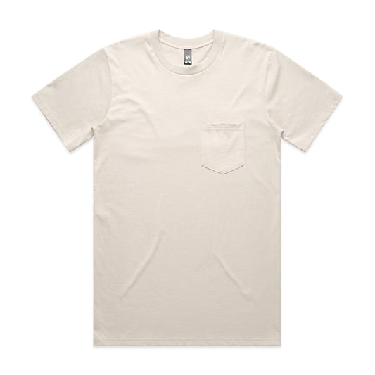 AS Colour 5027 Classic Pocket Tee Bone