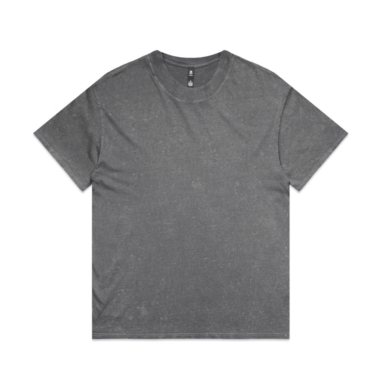 AS Colour 5085 Stone Wash Heavy Tee Coal Stone