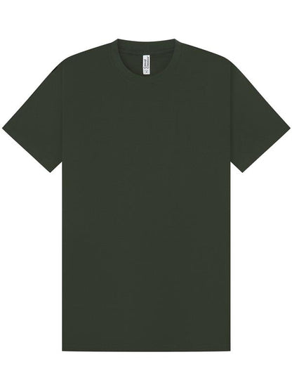 Absolute Apparel CR1800 t-shirt in forest green, front