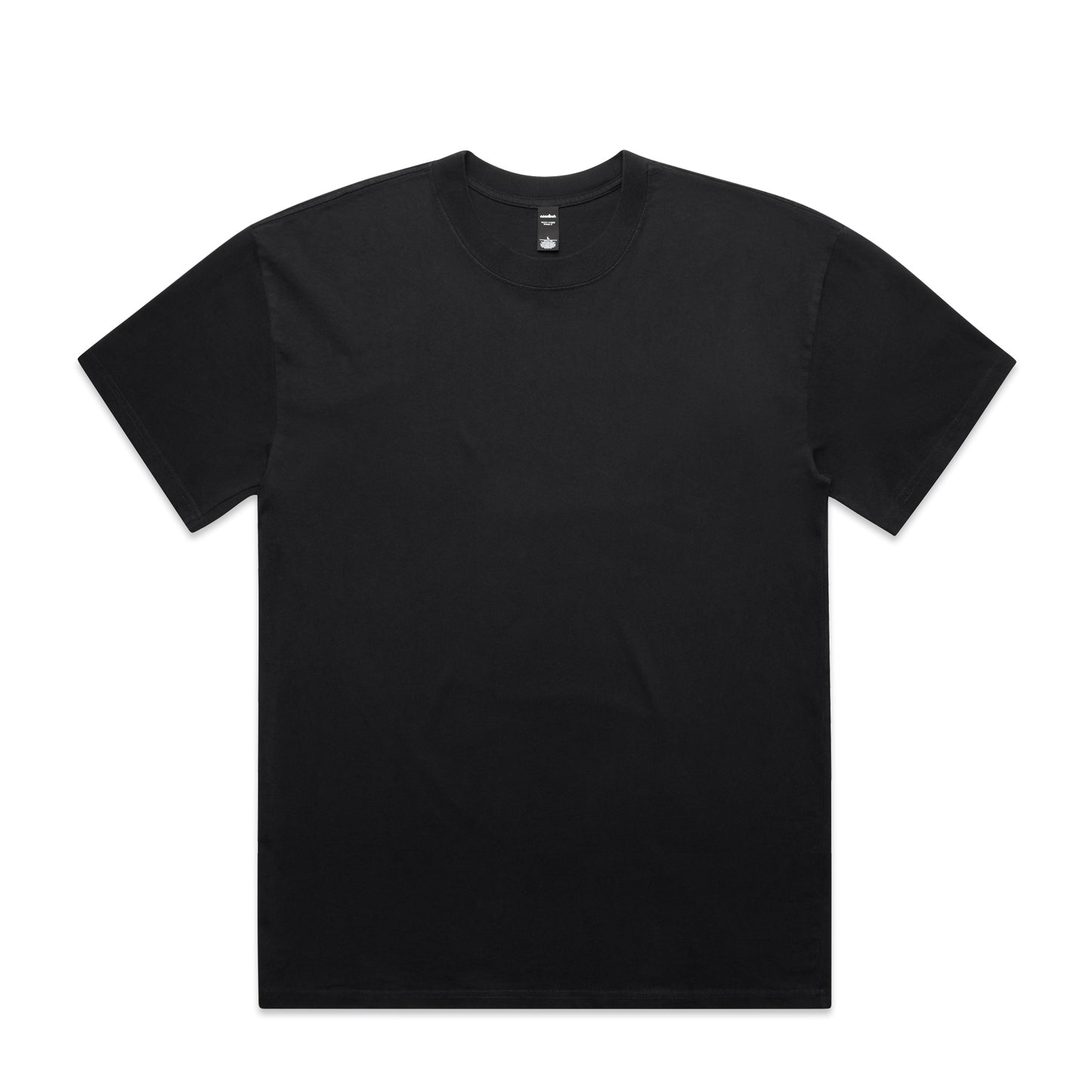 AS Colour 5086 Heavy Faded Minus Tee [-5cm] Faded Black