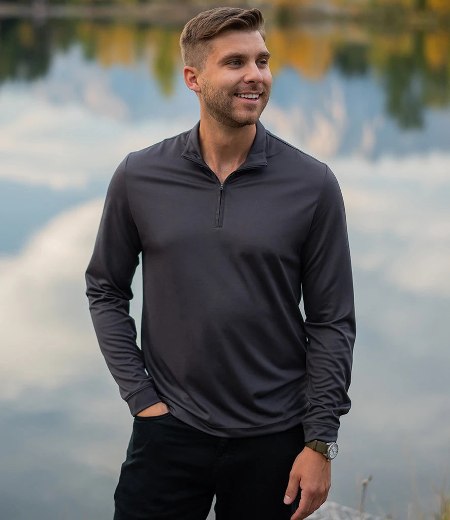 Stormtech FPL5M Stormtech Monterey 1/4 Zip Pullover in Granite