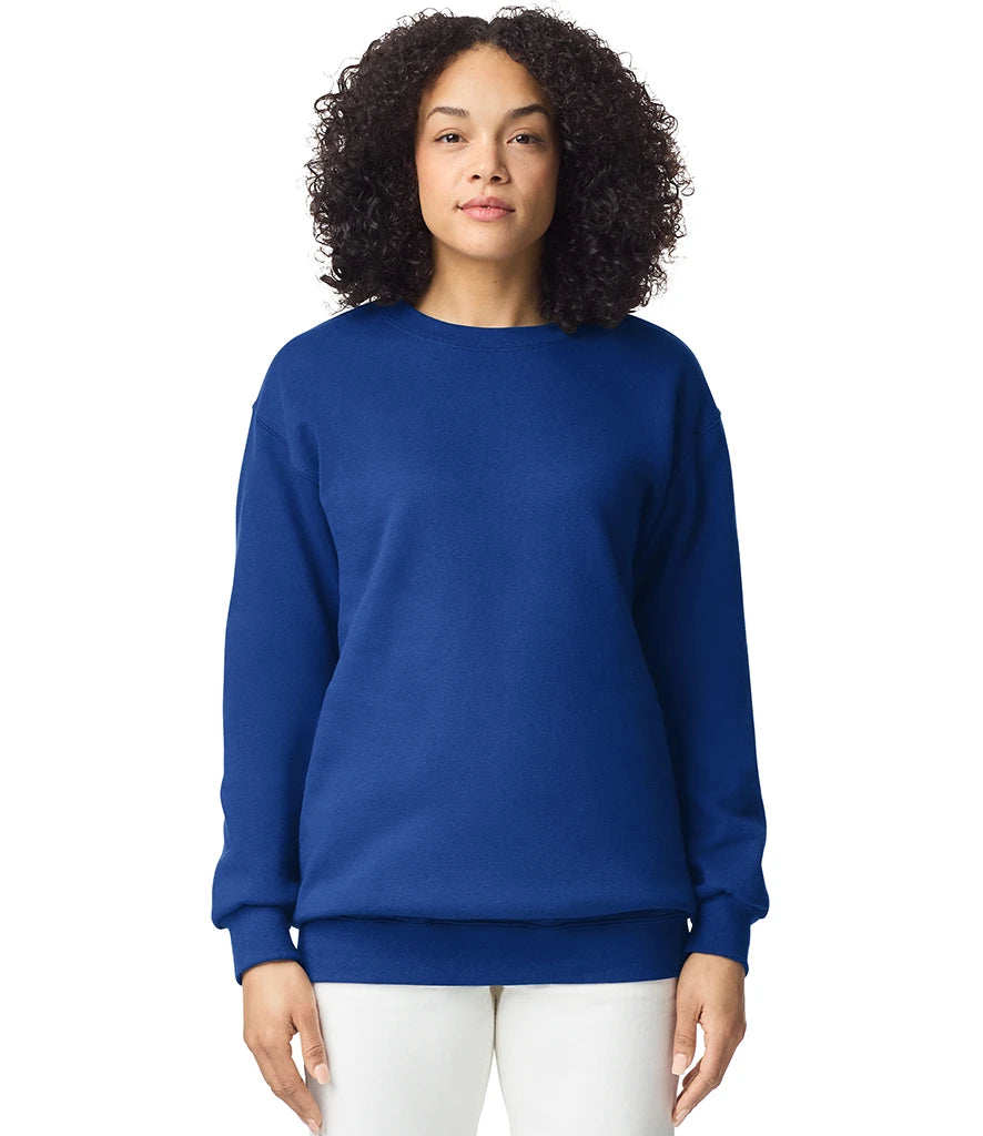 Gildan GD230 Gildan Hammer Maxweight Crew Sweatshirt in Deep Royal