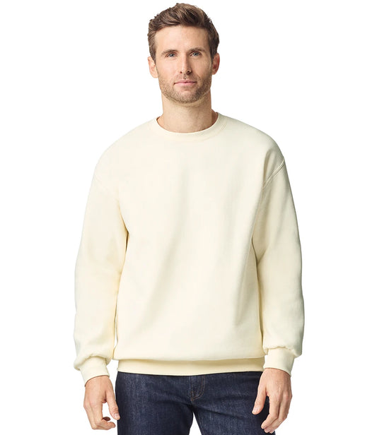 Gildan GD230 Gildan Hammer Maxweight Crew Sweatshirt in Off White