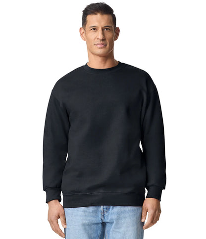 Gildan GD230 Gildan Hammer Maxweight Crew Sweatshirt in Pitch Black