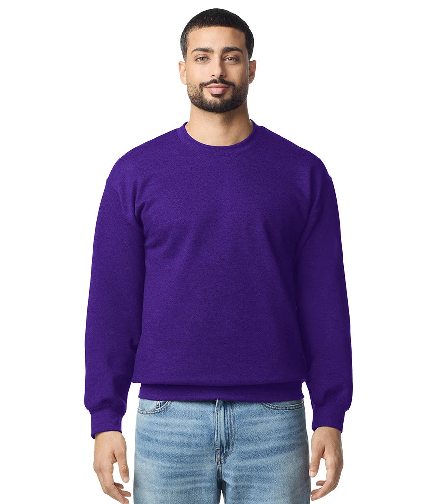 Gildan GD67 Gildan SoftStyle® Midweight Crew Neck Sweatshirt in Purple