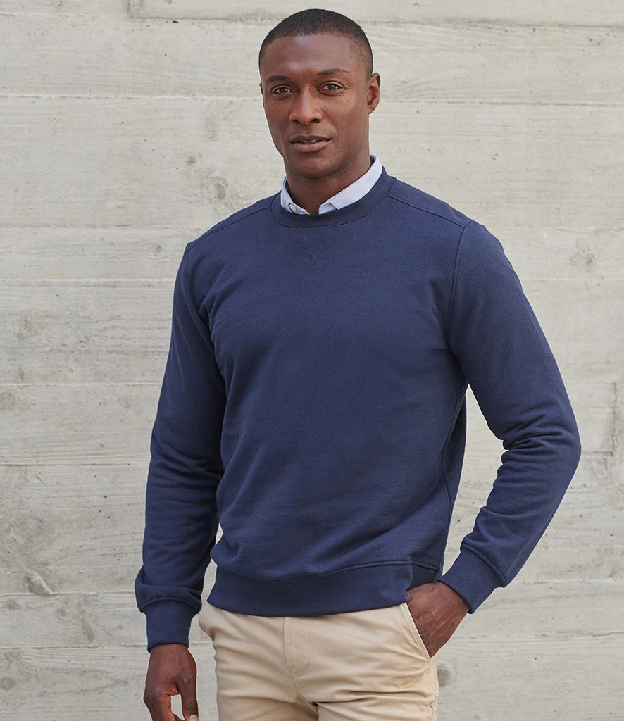 Henbury H840 Henbury Unisex Sustainable Sweatshirt in Navy