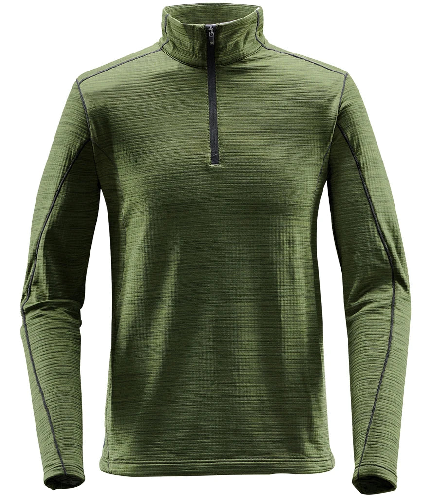 Stormtech HTZ1 Stormtech Base Thermal Zip Neck Top in Earth