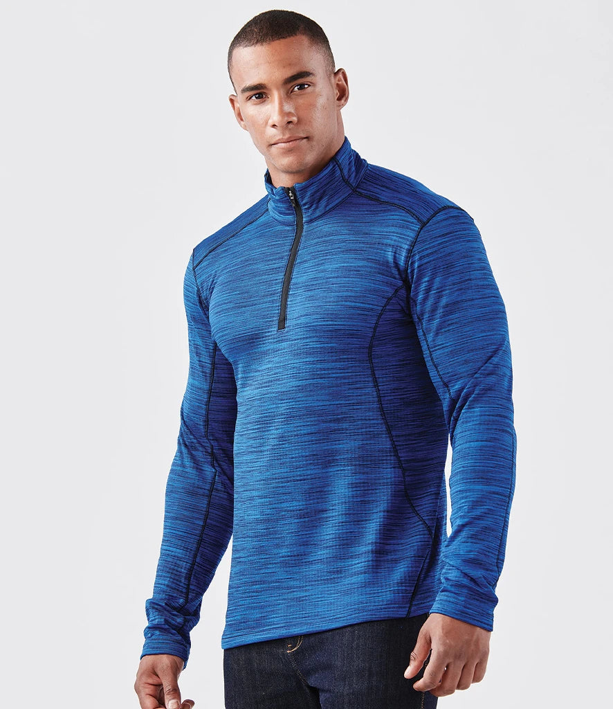 Stormtech HTZ1 Stormtech Base Thermal Zip Neck Top in Ocean Blue