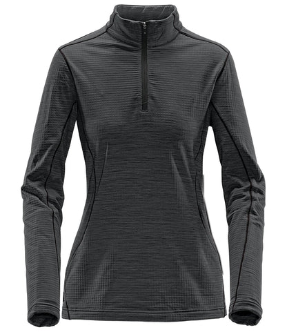Stormtech HTZ1W Stormtech Ladies Base Thermal Zip Neck Top in Dolphin