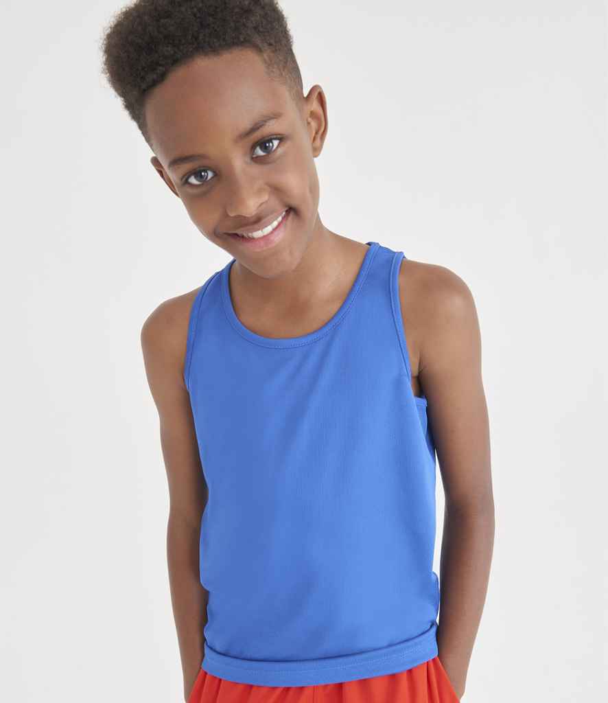 Just Cool JC007B AWDis Kids Cool Vest in Royal Blue