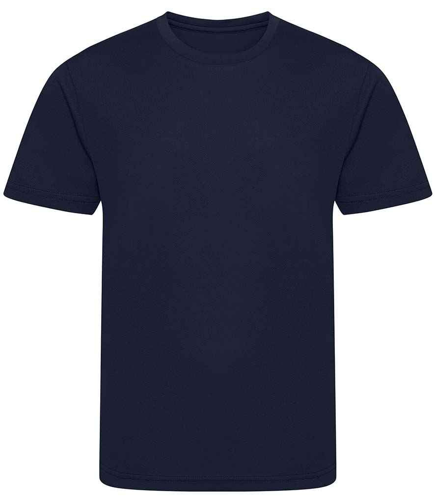 Just Cool JC201B Kids Cool Recycled T-Shirt in French Navy
