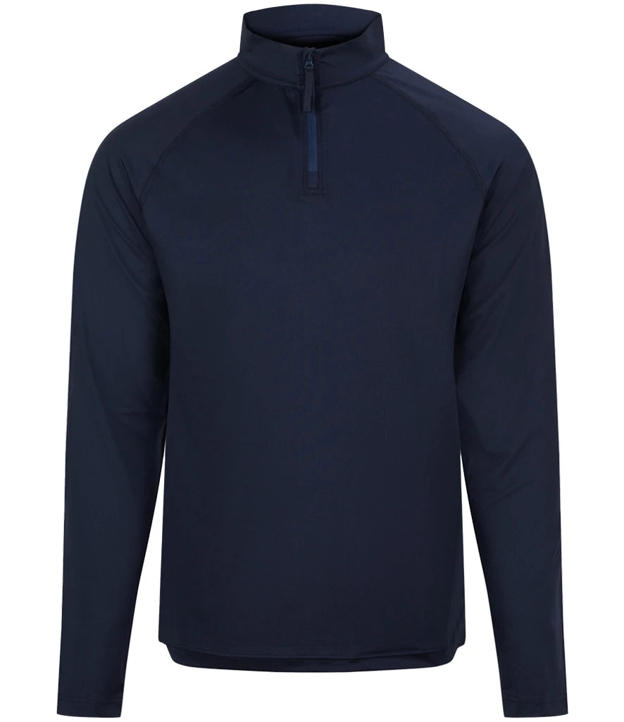Just Cool JC230 AWDis Cool Lightweight Active 1/4 Zip Top in French Navy